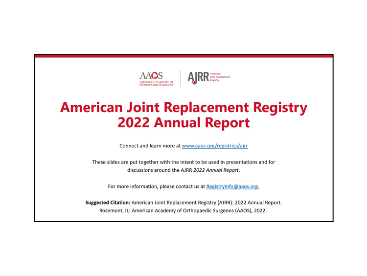 AJRR 2022 Annual Report Slides