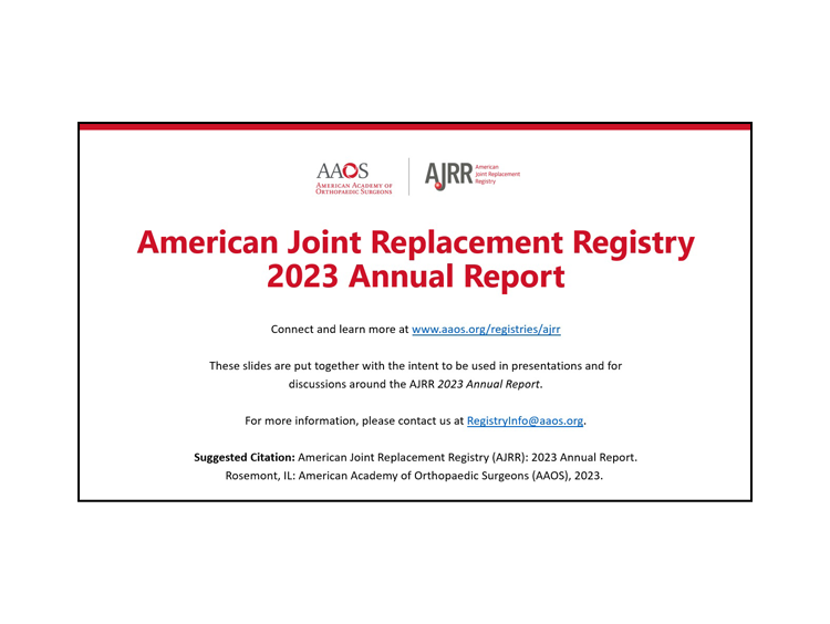 2023 AJRR Annual Report Slides