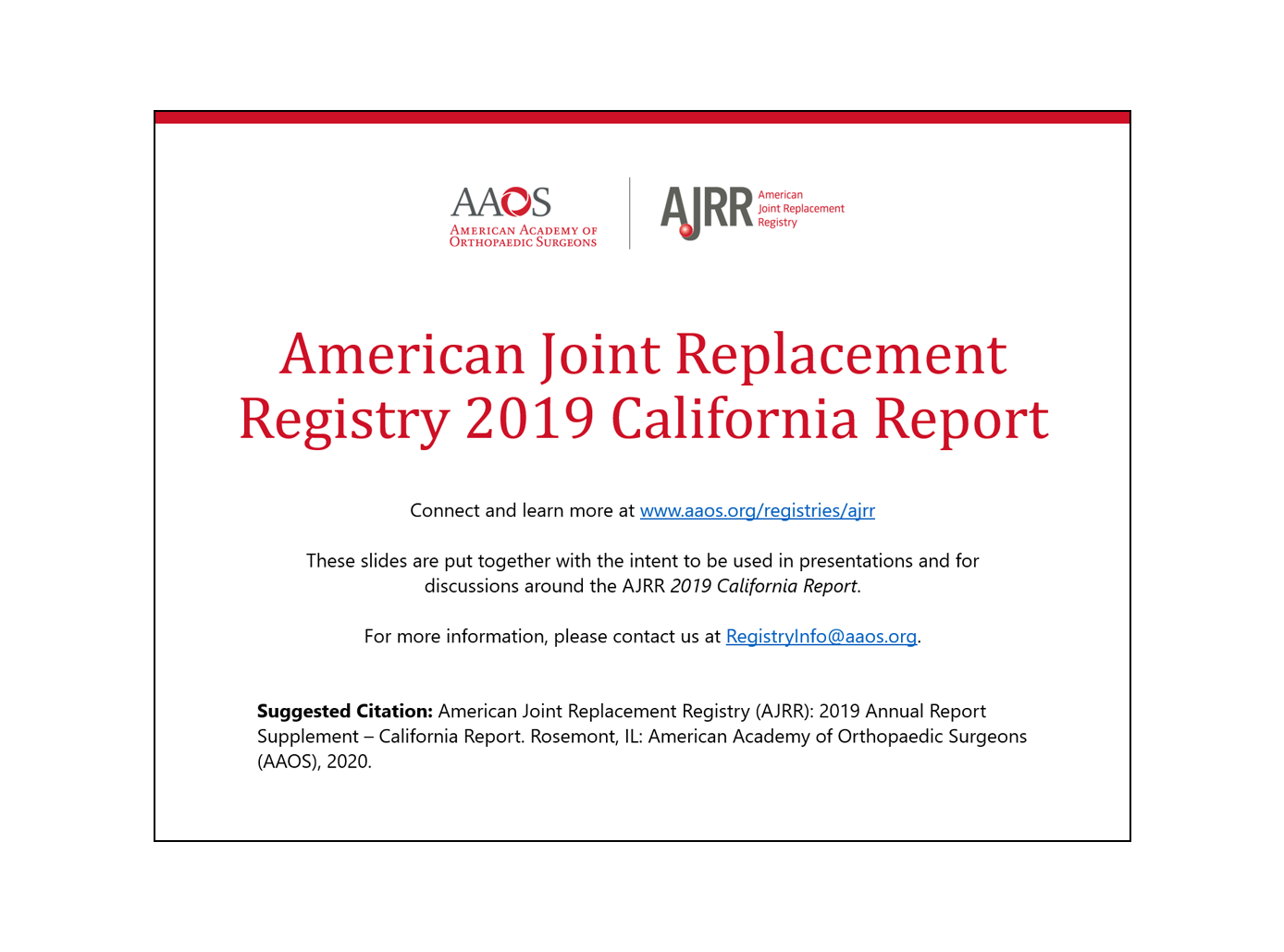 CA Report Slide