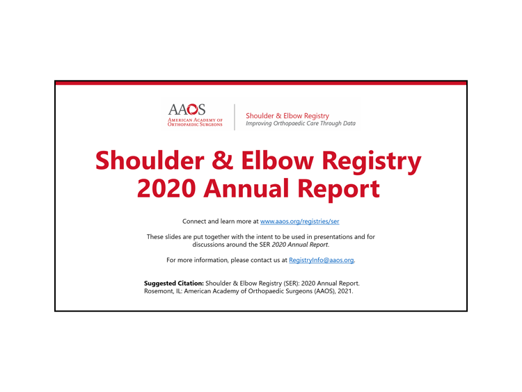 SER 2020 Annual Report Slides